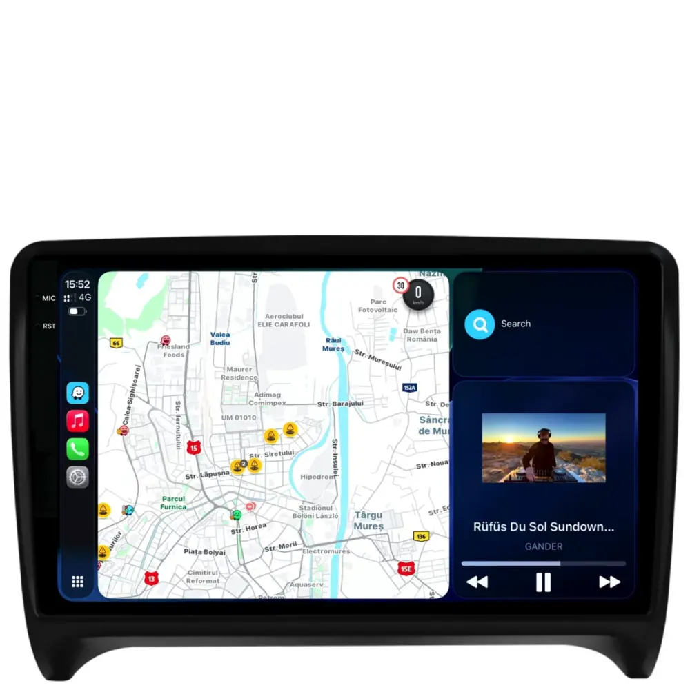 Navigatore Dedicato Android Auto Carplay per Audi Tt 2006-2014 2K 8gb 256gb