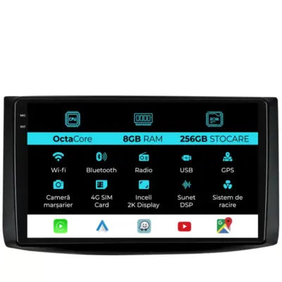 Navigatore Dedicato Android Auto Carplay per Chevrolet Aveo 2002-2011