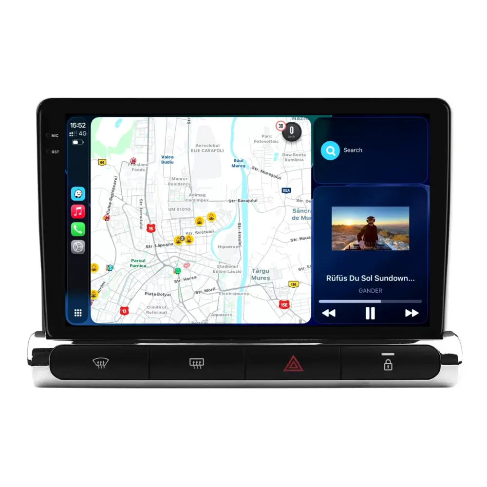 Navigatore Dedicato Android Auto Carplay per Citroën C3 Aircross 2017-2023