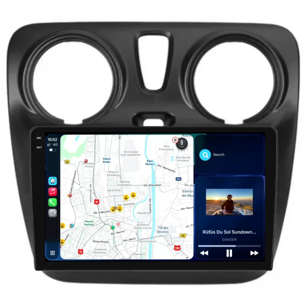 Navigatore Dedicato Android Auto Carplay per Dacia Dokker 2010-2020