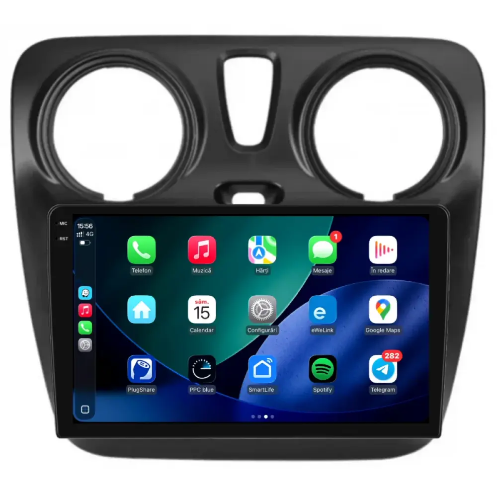 Navigatore Dedicato Android Auto Carplay per Dacia Dokker 2010-2020