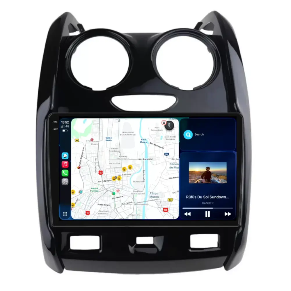Navigatore Dedicato Android Auto Carplay per Dacia Duster 2010-2020