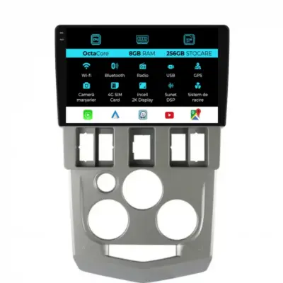 Navigatore Dedicato Android Auto Carplay per Dacia Logan 1 2004-2008