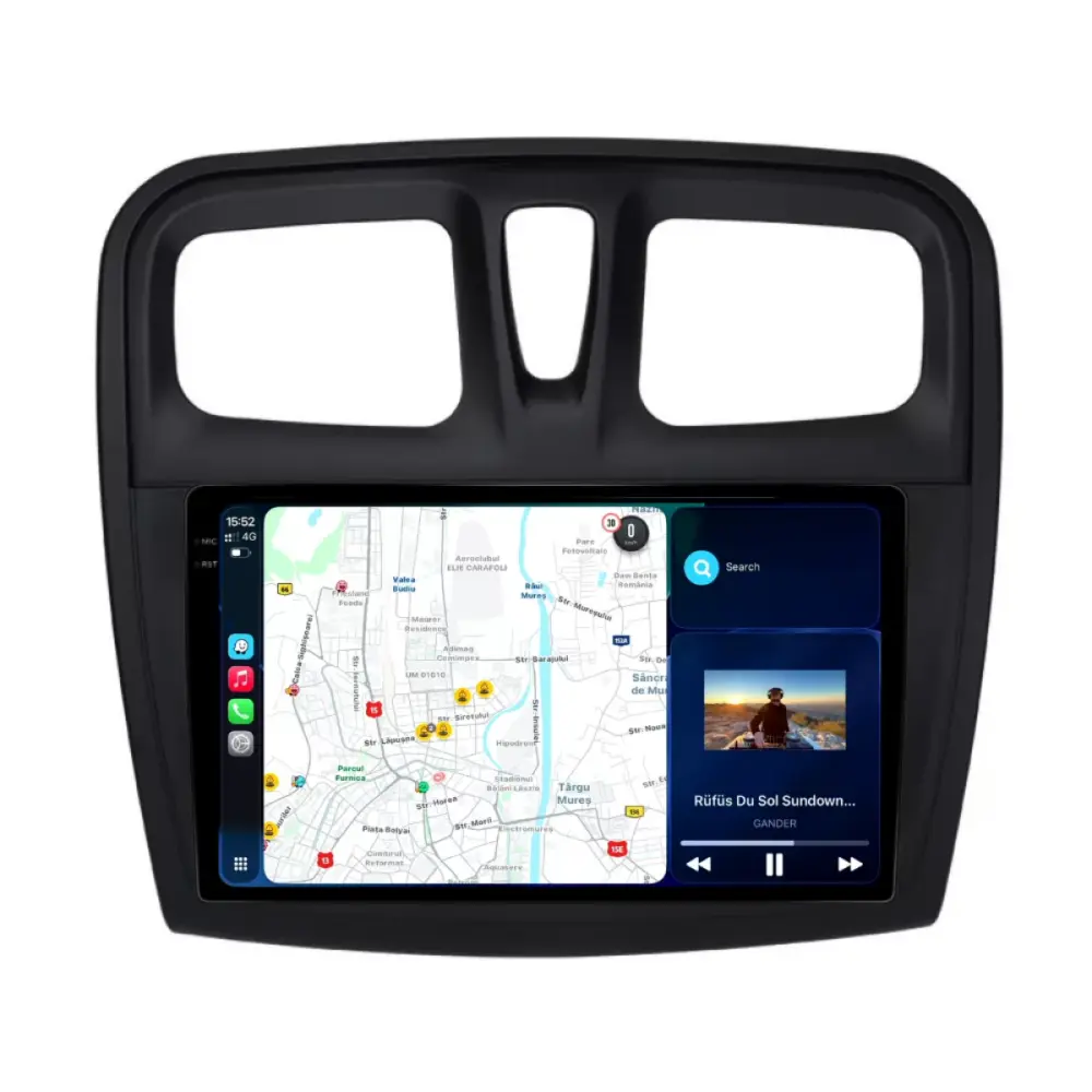Navigatore Dedicato Android Auto Carplay per Dacia Sandero 2010-2020