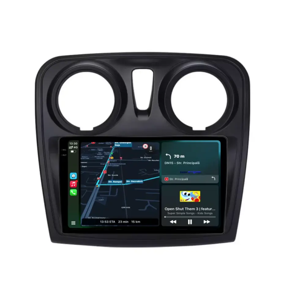 Navigatore Dedicato Android Auto Carplay per Dacia Sandero 2010-2020