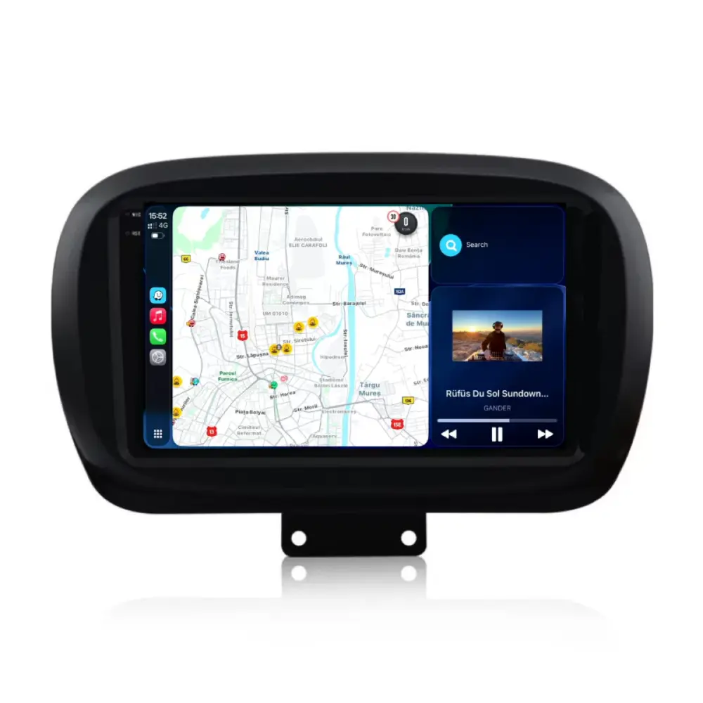 Navigatore Dedicato Android Auto Carplay per Fiat 500x 2014-2020