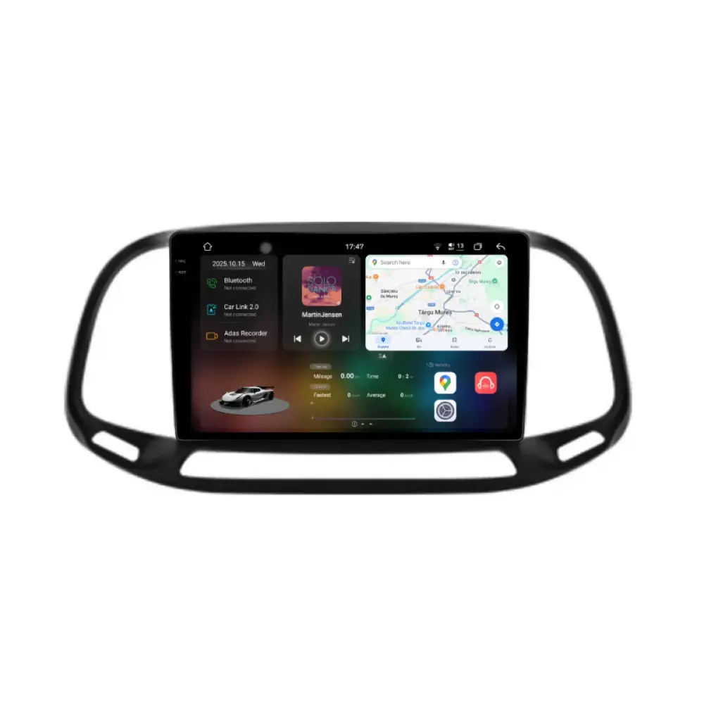 Navigatore Dedicato Android Auto Carplay per Fiat Doblo 2015-2019