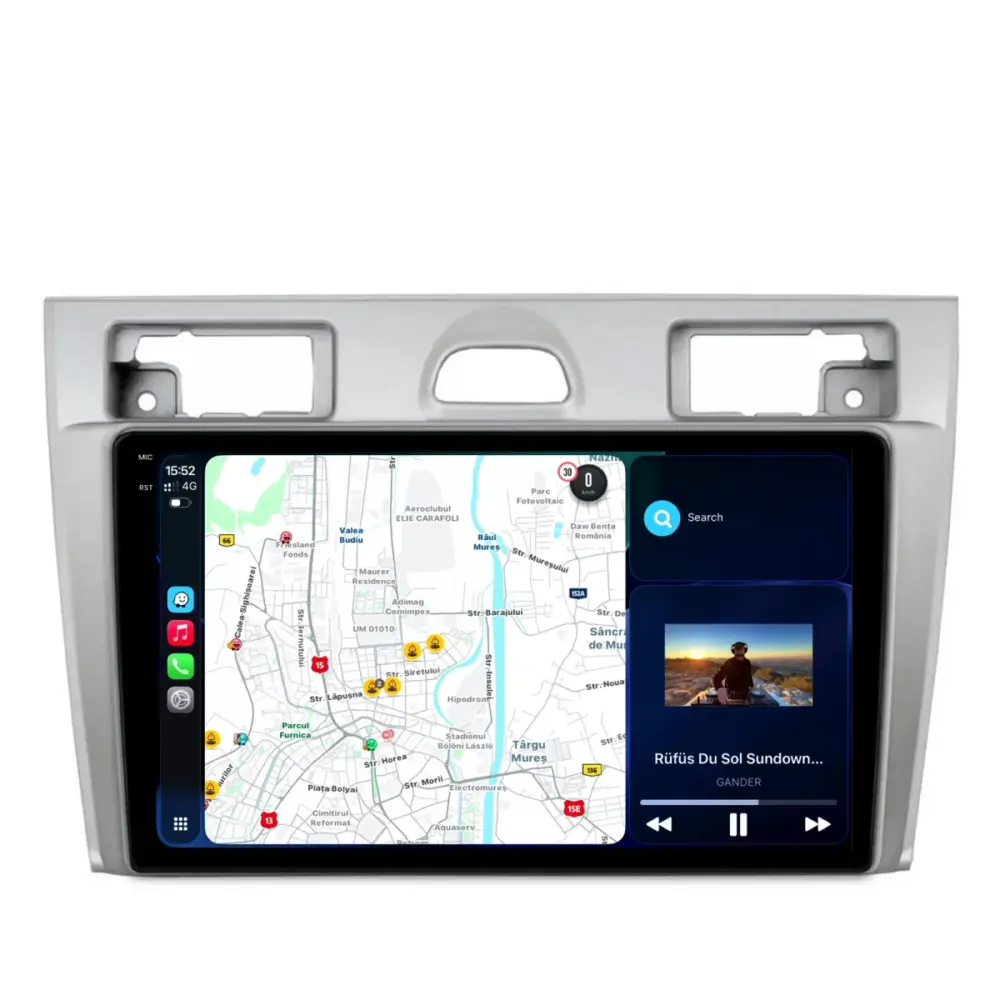 Navigatore Dedicato Android Auto Carplay per Ford Fiesta 2004-2009