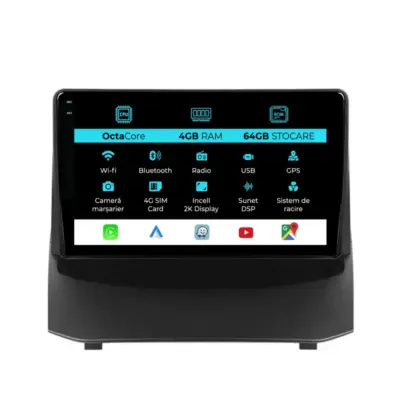 Navigatore Dedicato Android Auto Carplay per Ford Fiesta 2009-2017
