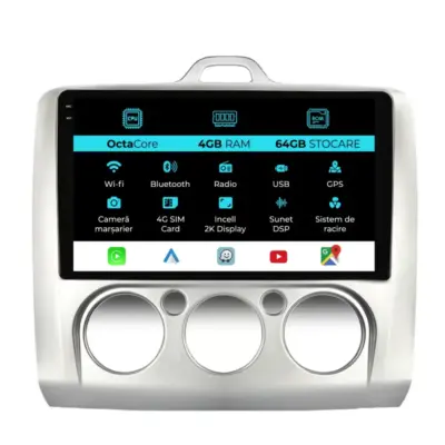 Navigatore Dedicato Android Auto Carplay per Ford Focus 2004-2012