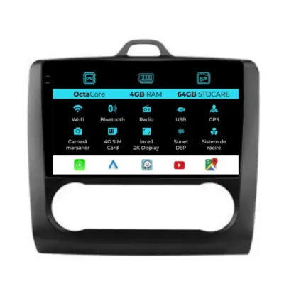 Navigatore Dedicato Android Auto Carplay per Ford Focus 2004-2012