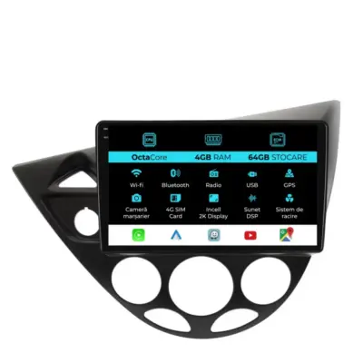 Navigatore Dedicato Android Auto Carplay per Ford Focus MK1 1998-2004