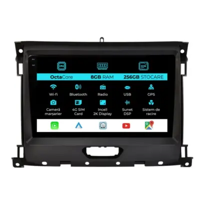 Navigatore Dedicato Android Auto Carplay per Ford Ranger 2011-2015