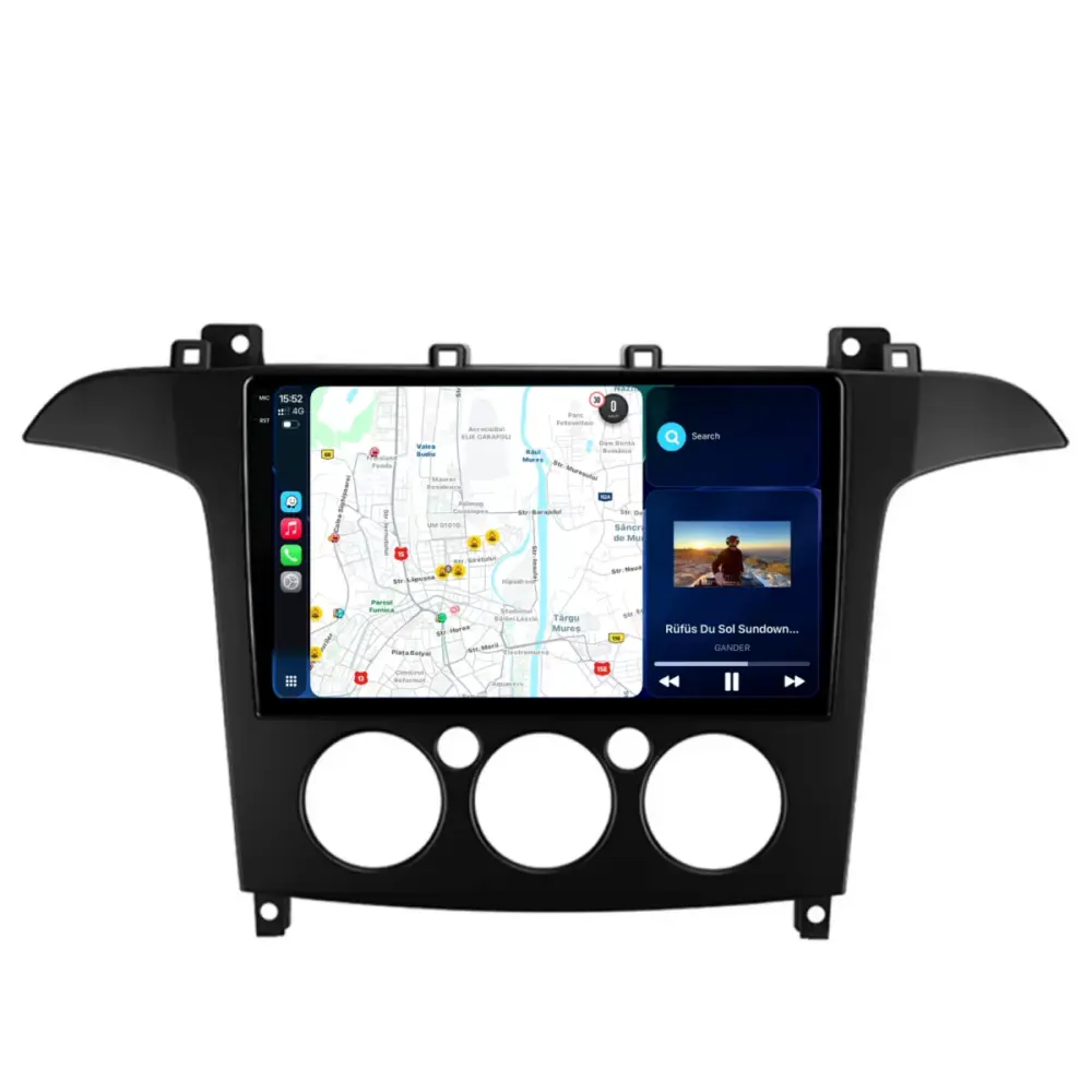 Navigatore Dedicato Android Auto Carplay per Ford S-max 2006-2015