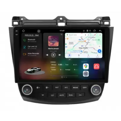 Navigatore Dedicato Android Auto Carplay per Honda Accord Vii 2003-2008