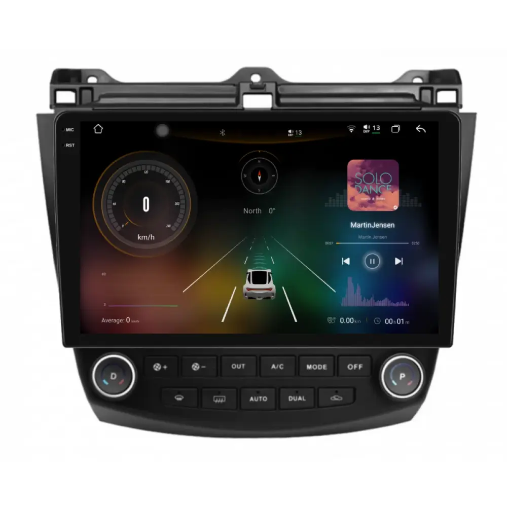Navigatore Dedicato Android Auto Carplay per Honda Accord Vii 2003-2008