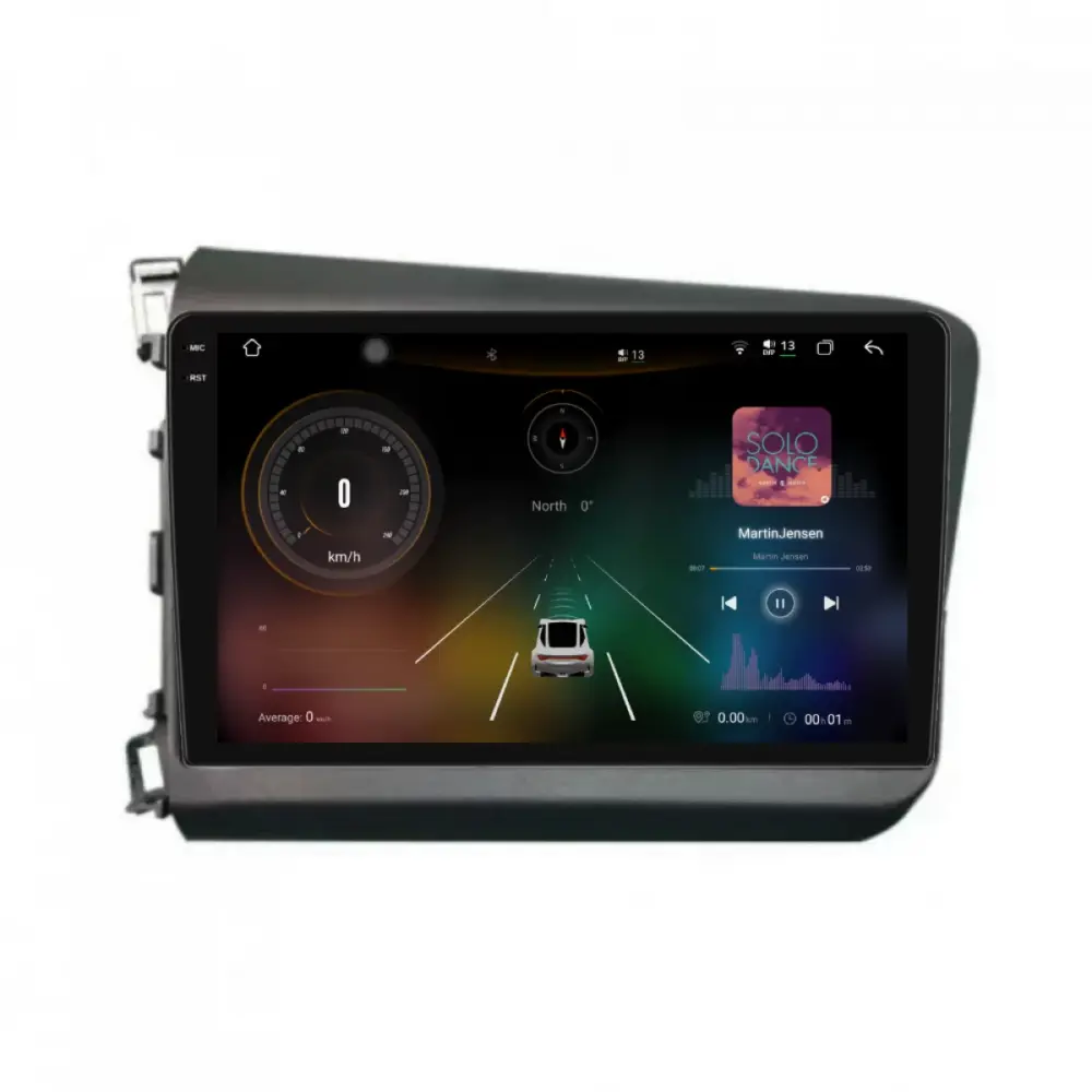Navigatore Dedicato Android Auto Carplay per Honda Civic Ix Berlina 2011-2015