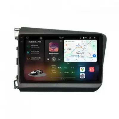 Navigatore Dedicato Android Auto Carplay per Honda Civic Ix Berlina 2011-2015