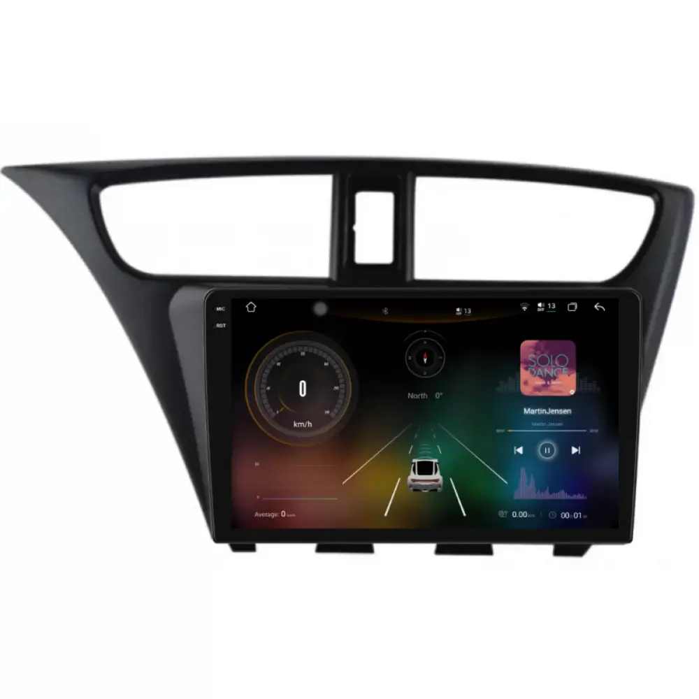 Navigatore Dedicato Android Auto Carplay per Honda Civic Ix Berlina 5 Porte