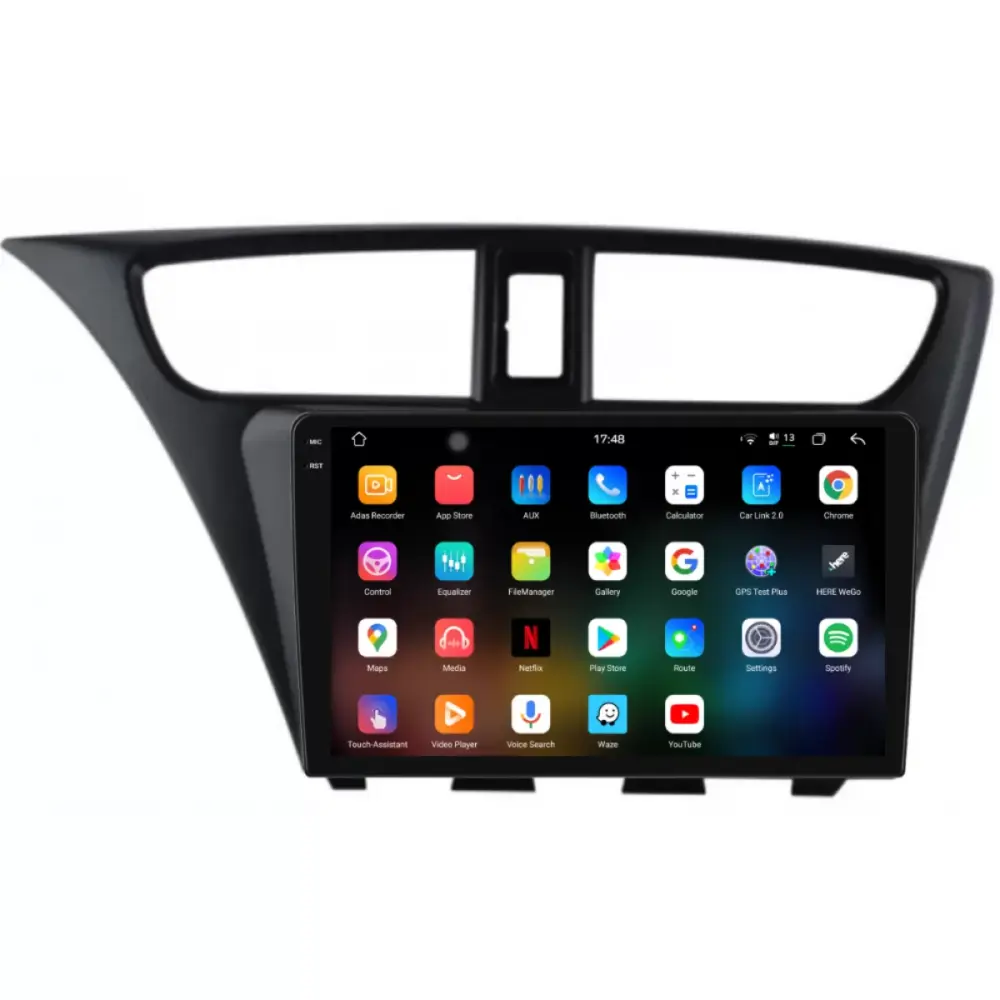 Navigatore Dedicato Android Auto Carplay per Honda Civic Ix Berlina 5 Porte