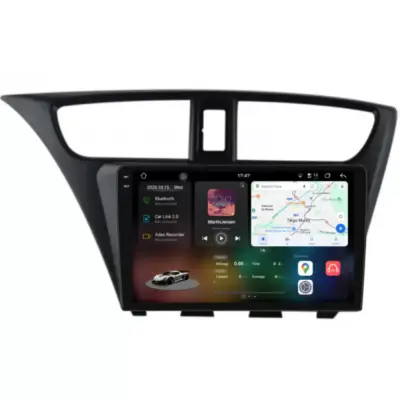 Navigatore Dedicato Android Auto Carplay per Honda Civic Ix Berlina 5 Porte