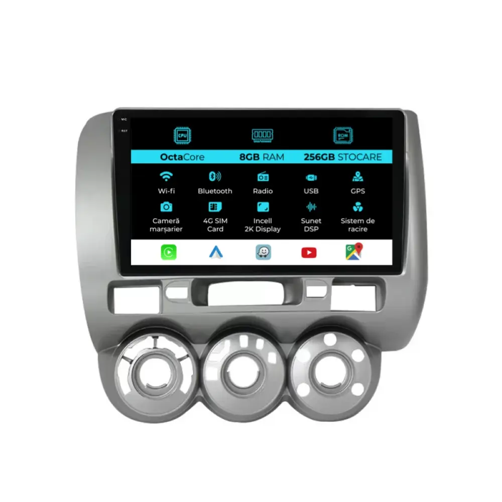 Navigatore Dedicato Android Auto Carplay per Honda Jazz City 2002-2007