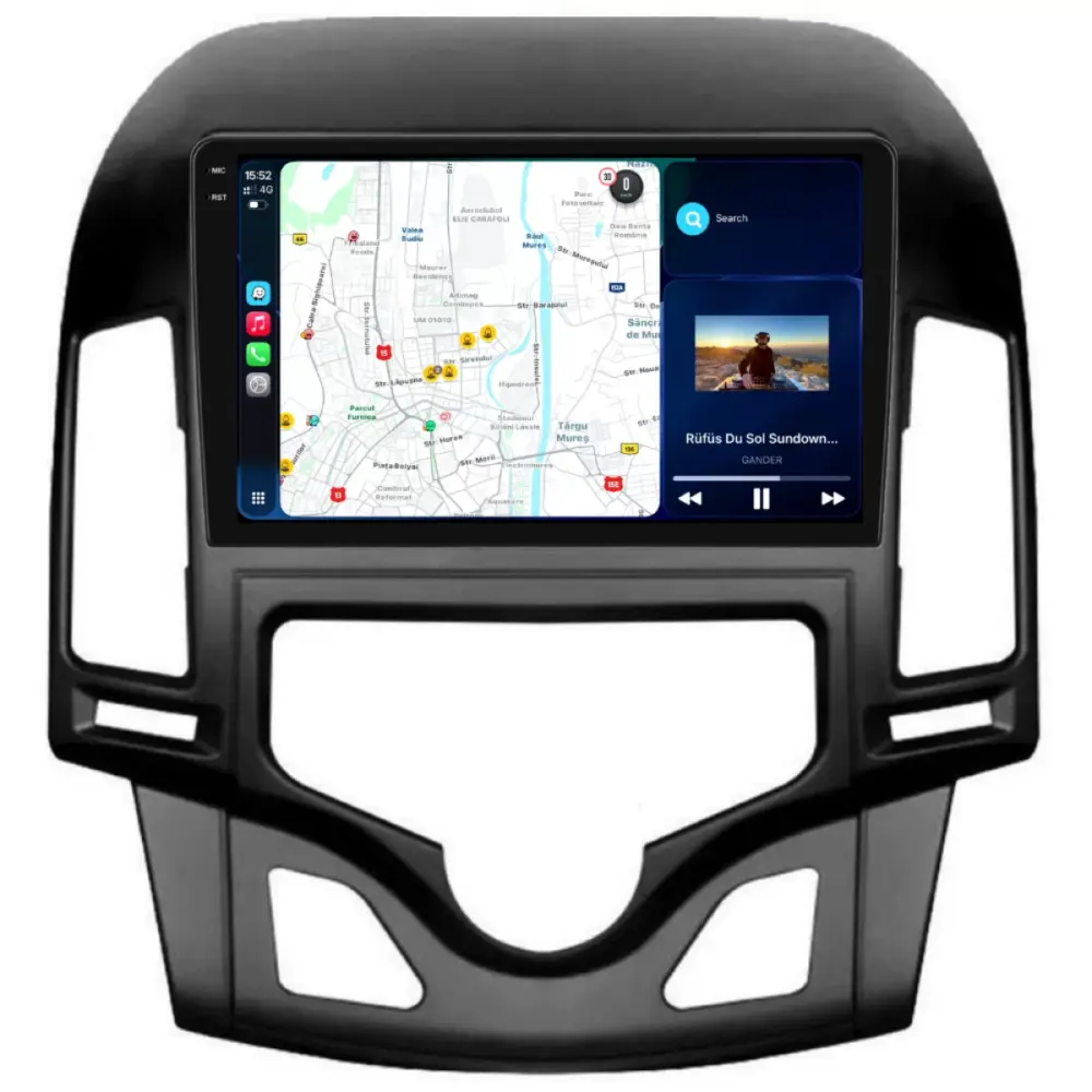 Navigatore Dedicato Android Auto Carplay per Hyundai I30 2007-2012