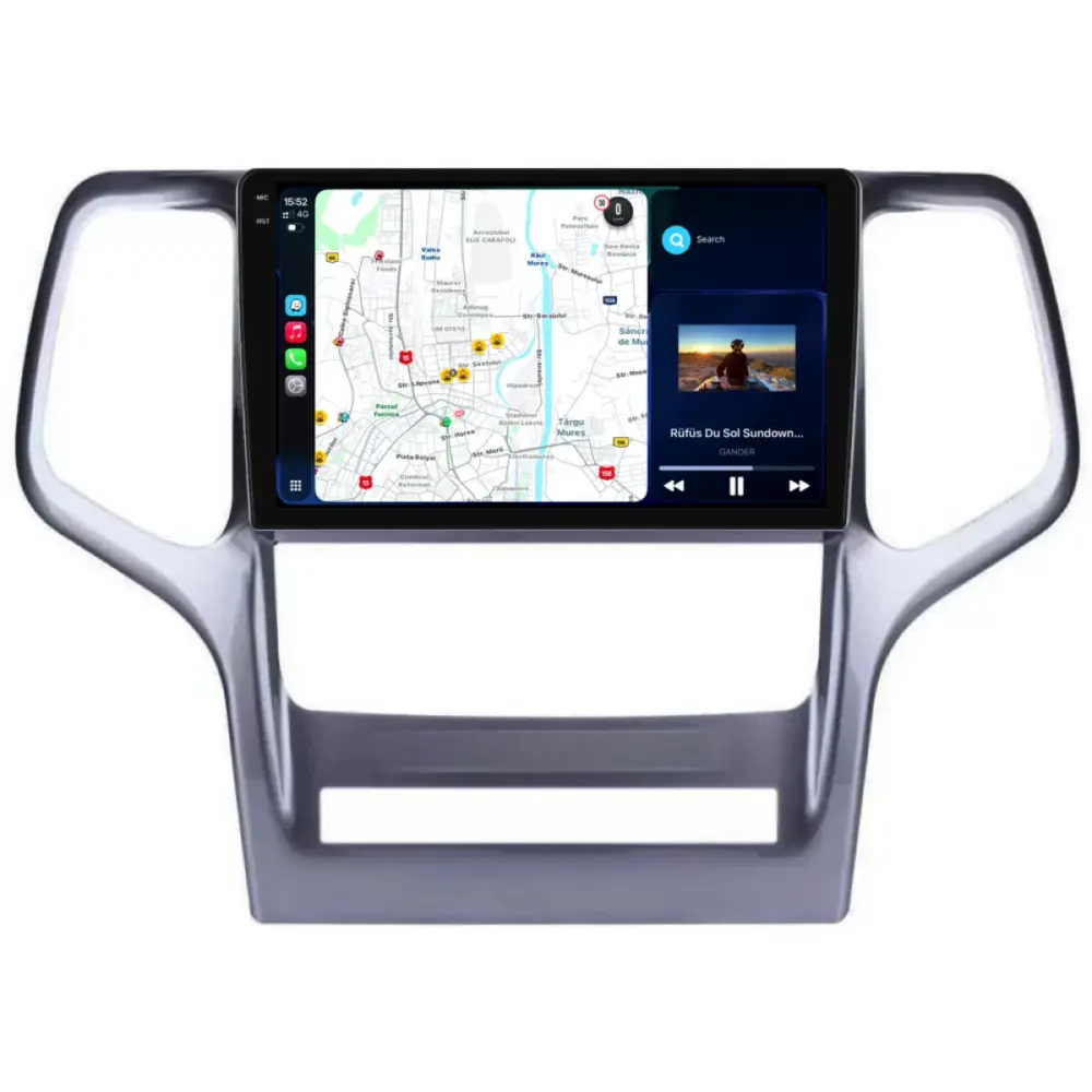 Navigatore Dedicato Android Auto Carplay per Jeep Grand Cherokee 2010-2014