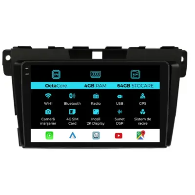Navigatore Dedicato Android Auto Carplay per Mazda Cx-7 2008-2015