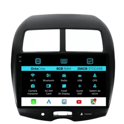 Navigatore Dedicato Android Auto Carplay per Mitsubishi Asx 2010-2019