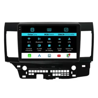 Navigatore Dedicato Android Auto Carplay per Mitsubishi Lancer 2007-2013