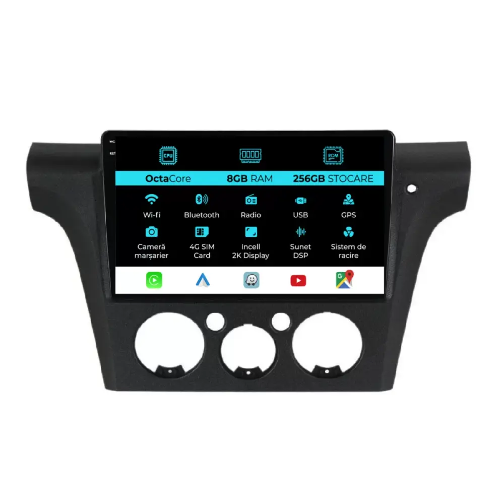 Navigatore Dedicato Android Auto Carplay per Mitsubishi Outlander 2001-2005