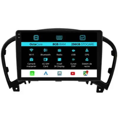 Navigatore Dedicato Android Auto Carplay per Nissan Juke 2010-2017
