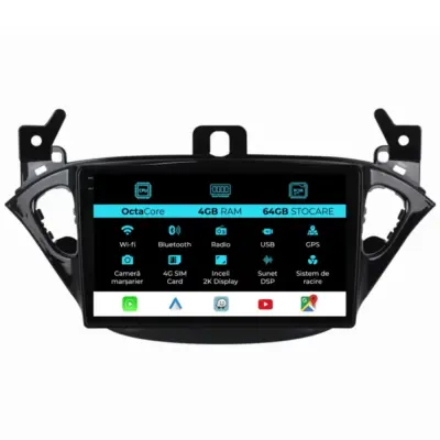 Navigatore Dedicato Android Auto Carplay per Opel Adam 2012-2019