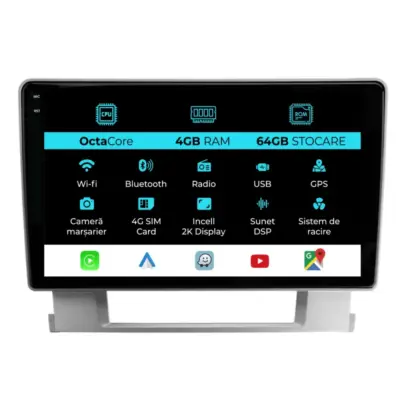 Navigatore Dedicato Android Auto Carplay per Opel Astra J 2009-2015
