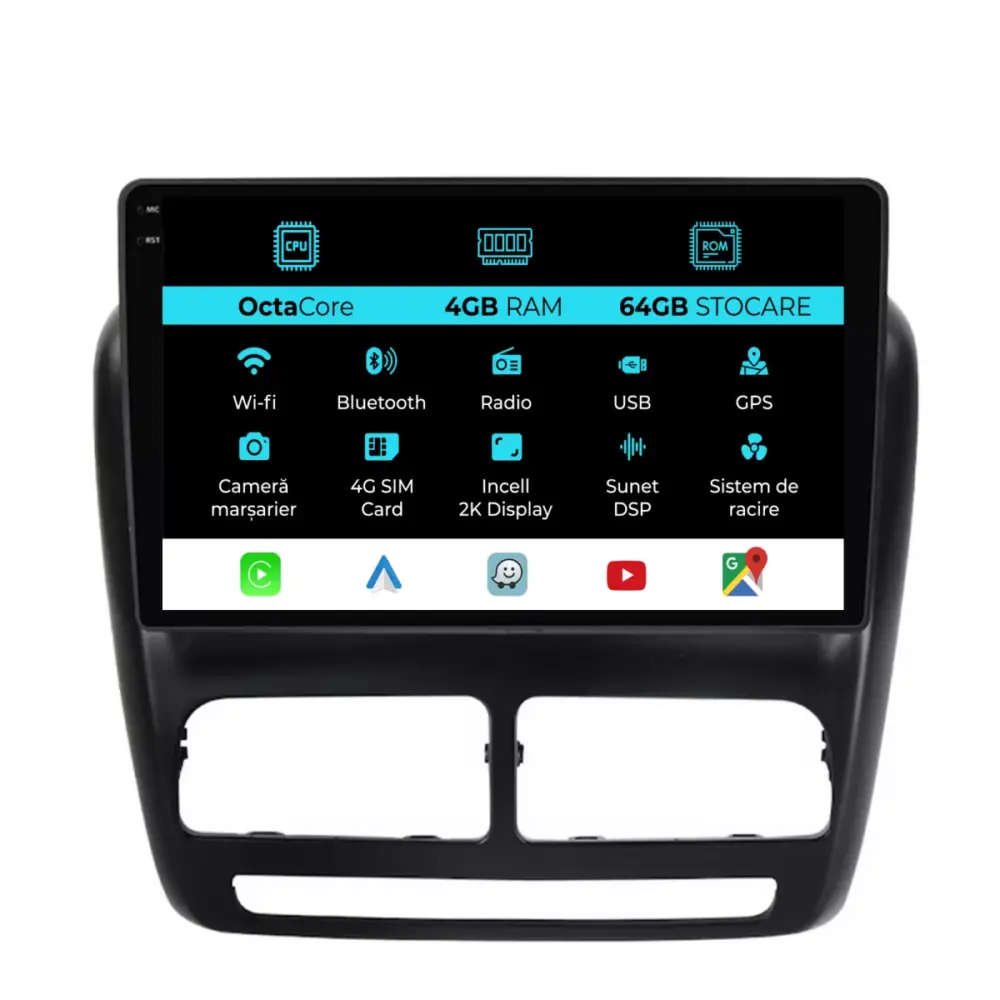 Navigatore Dedicato Android Auto Carplay per Opel Combo 2003-2011 2K 4gb 64gb