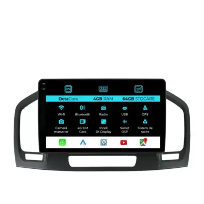 Navigatore Dedicato Android Auto Carplay per Opel Insignia 2008-2013 2K 4gb 64gb