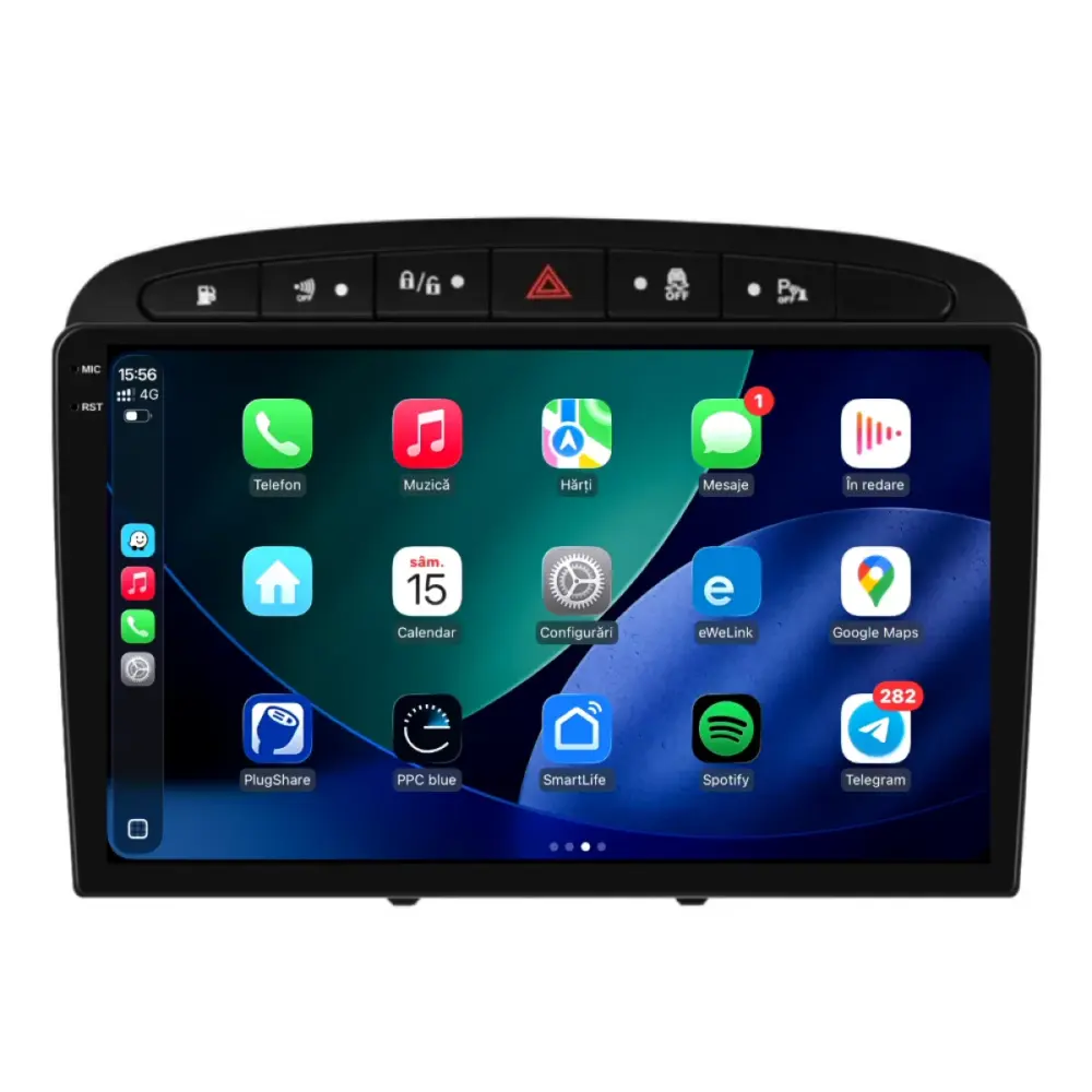 Navigatore Dedicato Android Auto Carplay per Peugeot 408 2008-2013