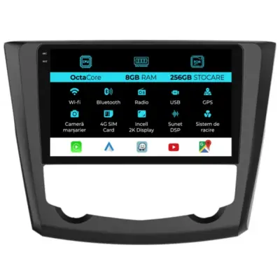 Navigatore Dedicato Android Auto Carplay per Renault Kadjar 2015-2017