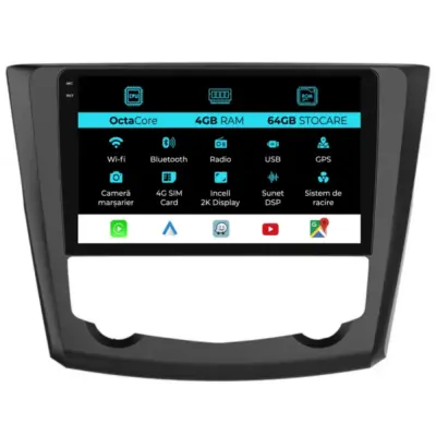 Navigatore Dedicato Android Auto Carplay per Renault Kadjar 2015-2017