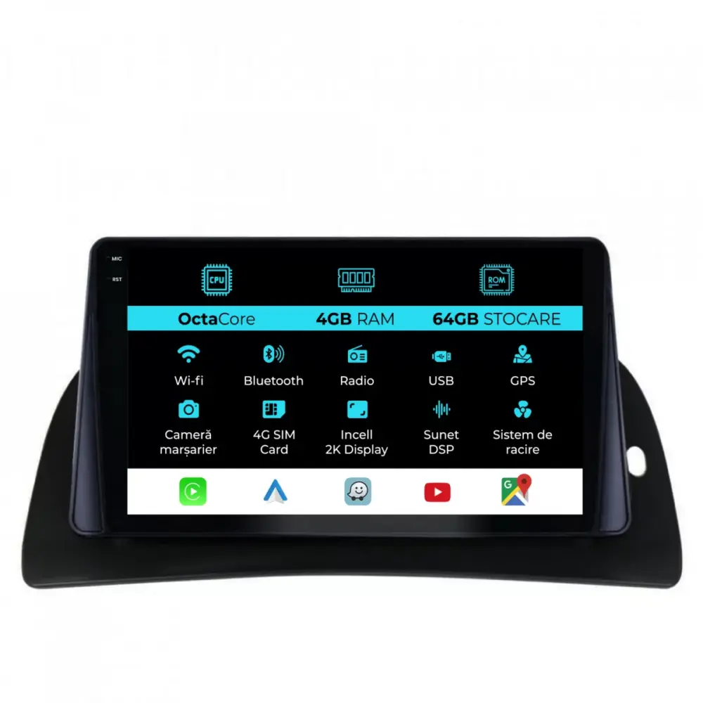 Navigatore Dedicato Android Auto Carplay per Renault Kangoo 2015-2020