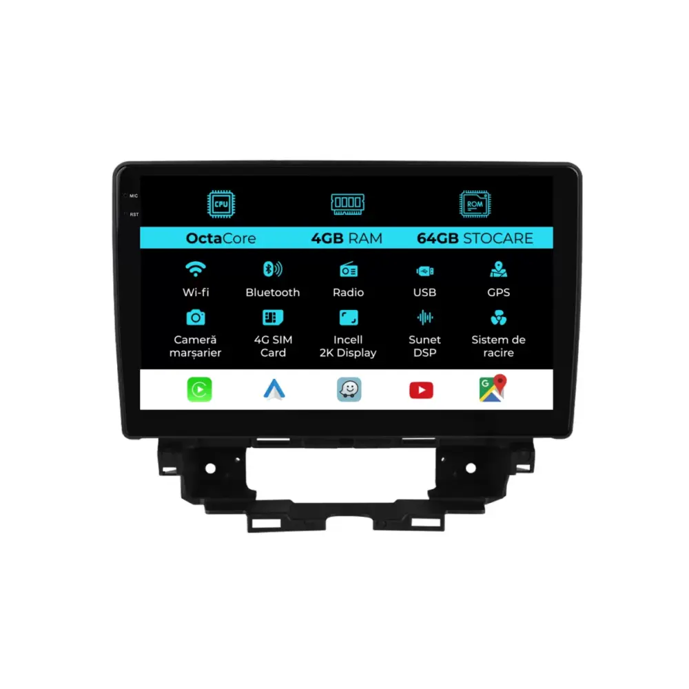 Navigatore Dedicato Android Auto Carplay per Renault Kangoo 2022-2025
