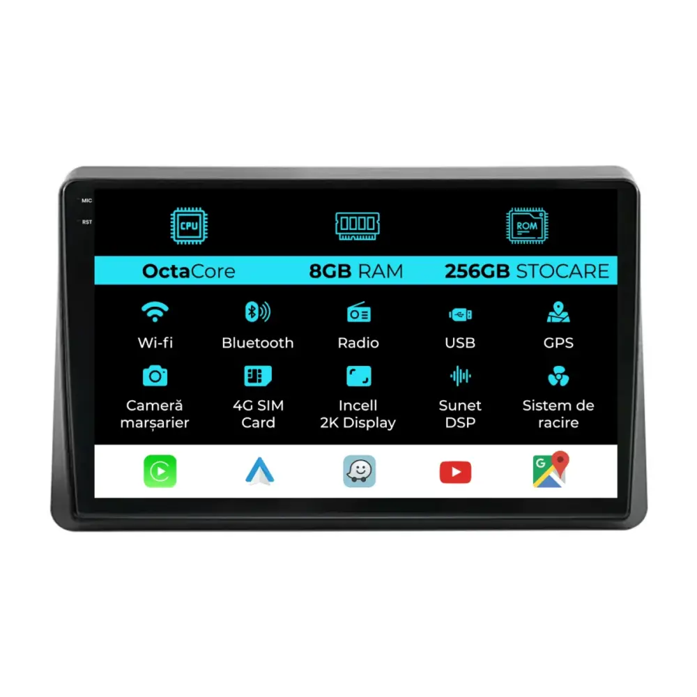 Navigatore Dedicato Android Auto Carplay per Renault Master 2010-2021