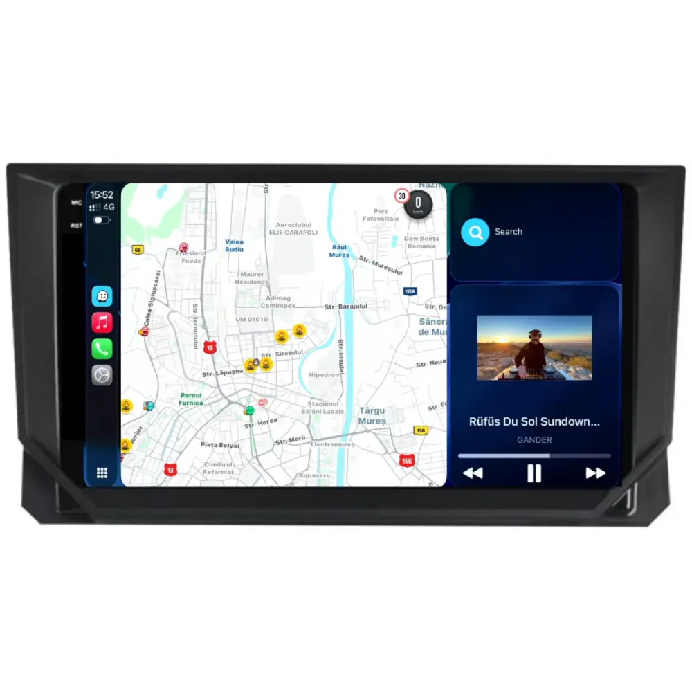 Navigatore Dedicato Android Auto Carplay per Seat Ibiza 2017-2025 2K 4gb 64gb