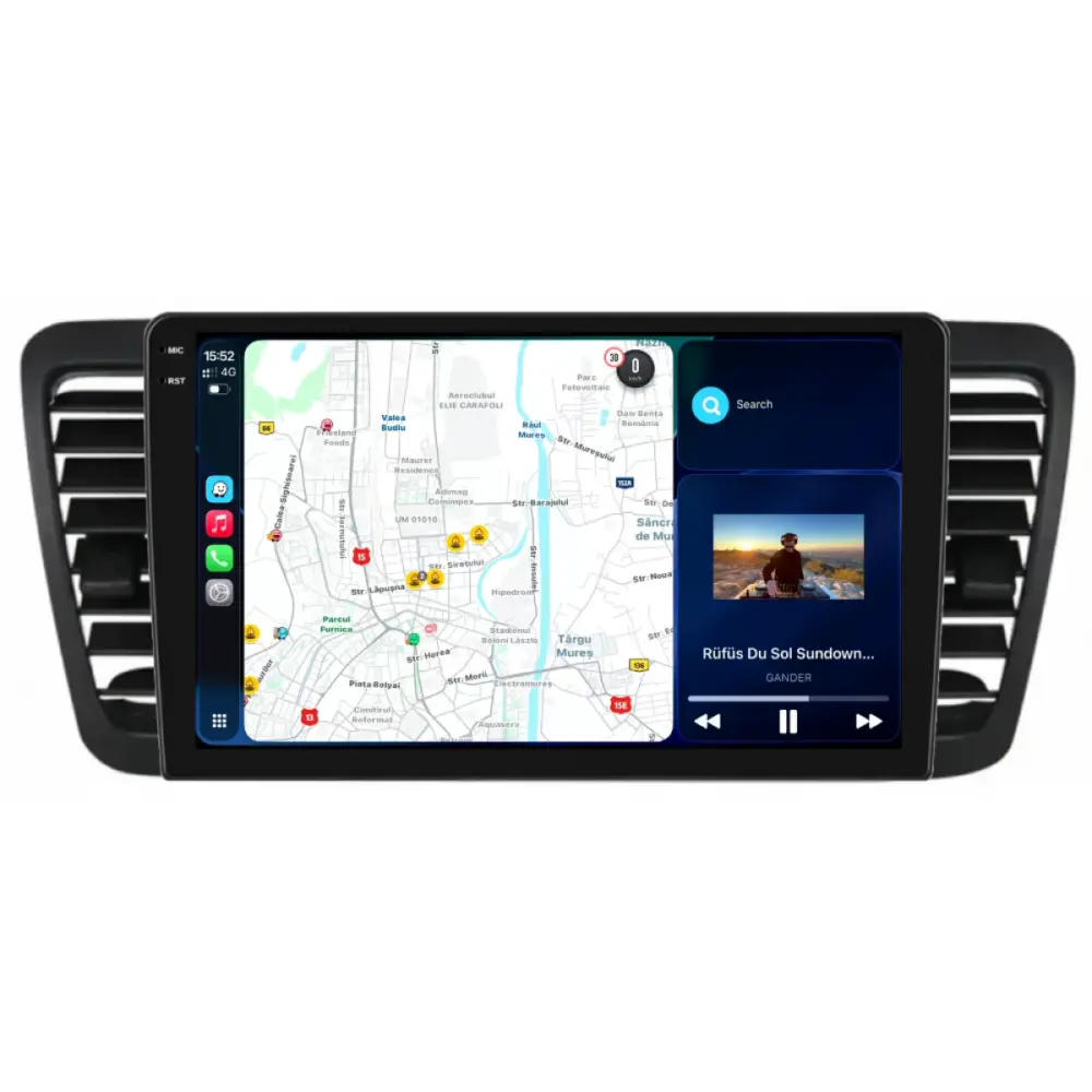 Navigatore Dedicato Android Auto Carplay per Subaru Legacy Outback 2004-2009