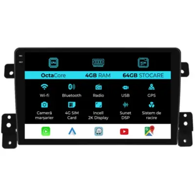 Navigatore Dedicato Android Auto Carplay per Suzuki Grand Vitara 2005-2015