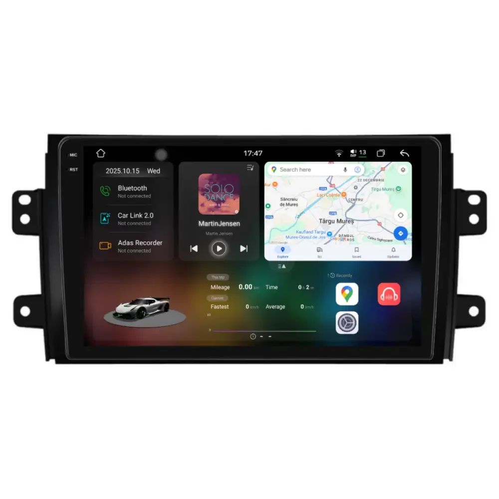 Navigatore Dedicato Android Auto Carplay per Suzuki SX4 2006-2014
