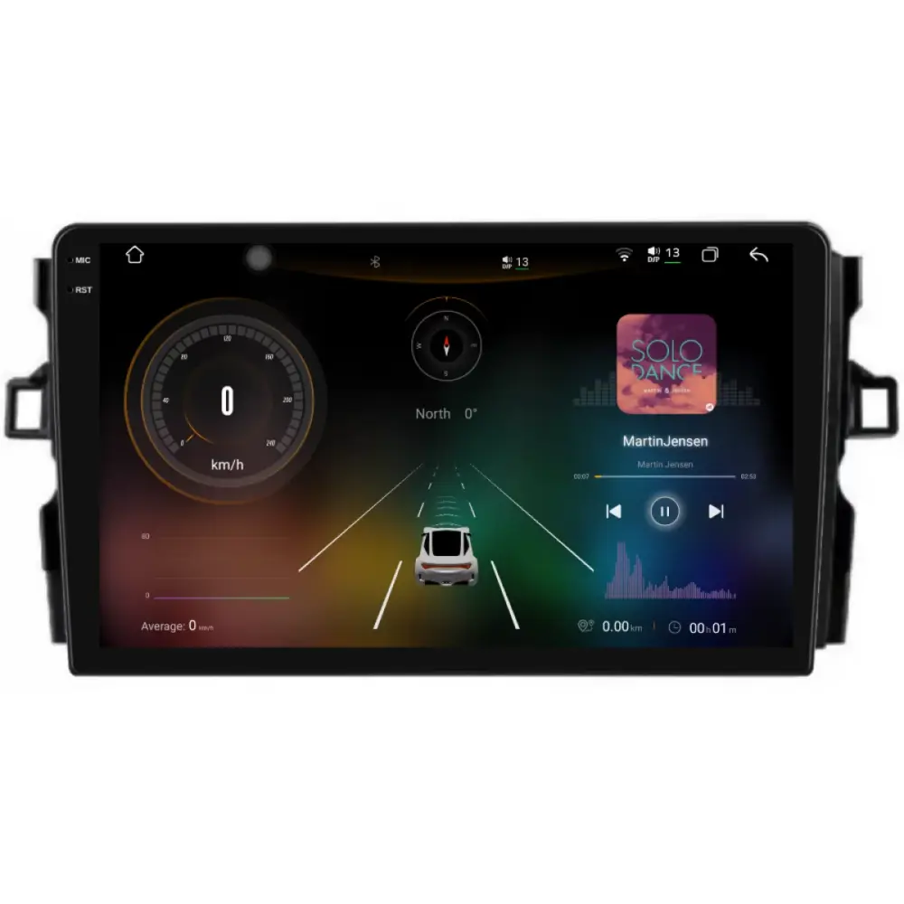 Navigatore Dedicato Android Auto Carplay per Toyota Auris 2006-2012