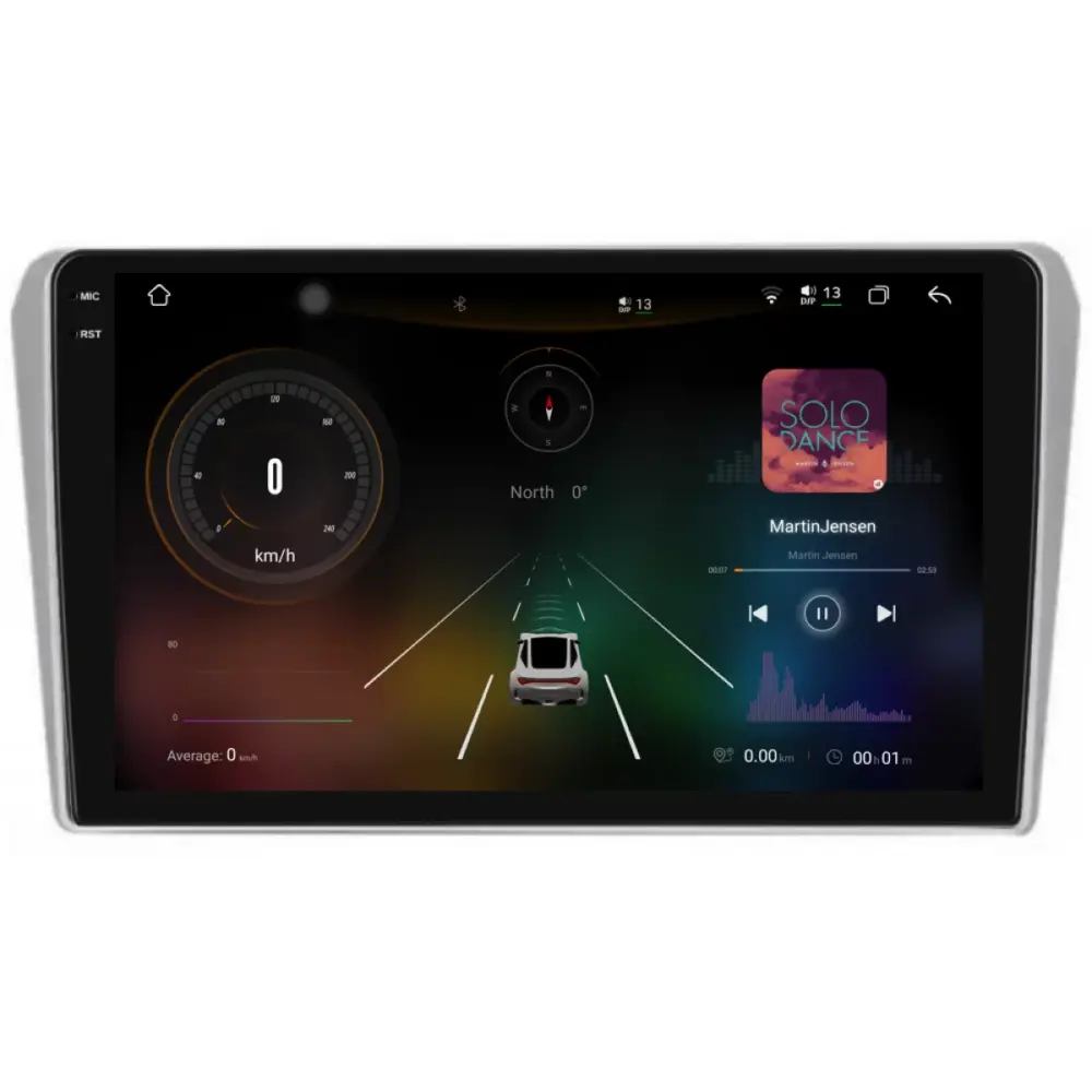 Navigatore Dedicato Android Auto Carplay per Toyota Avensis 2002-2008