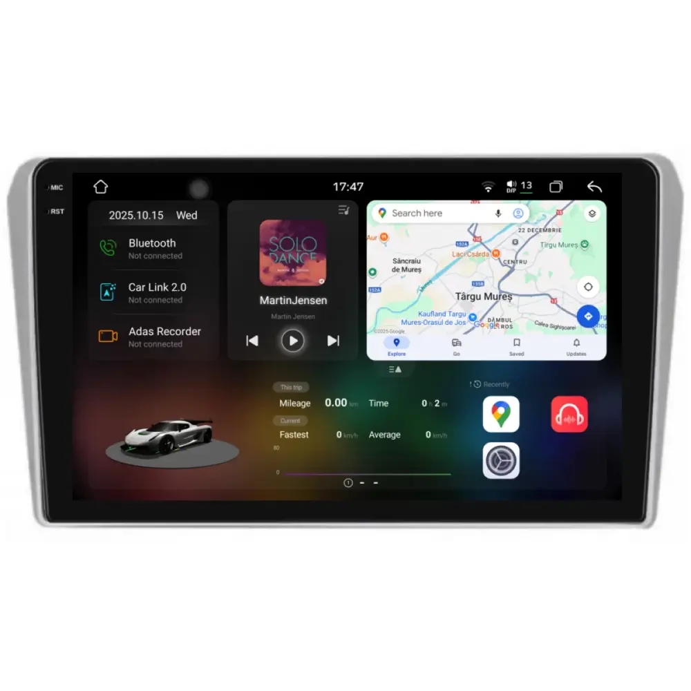 Navigatore Dedicato Android Auto Carplay per Toyota Avensis 2002-2008